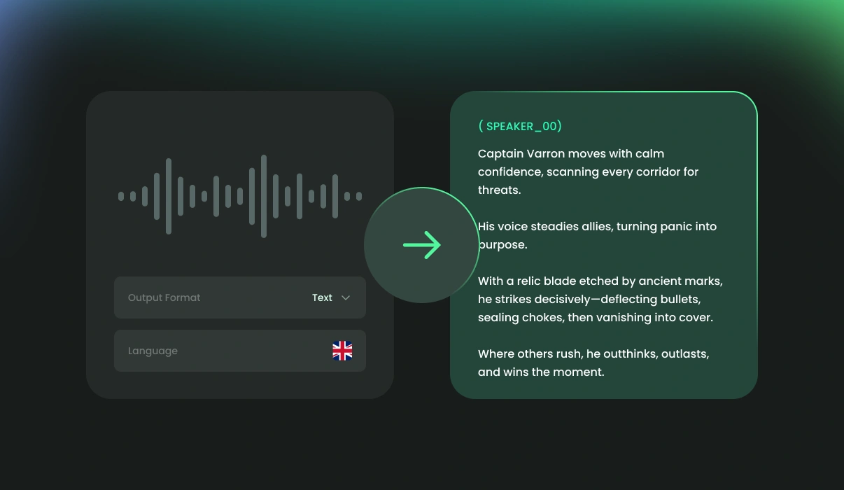 FineVoice AI 音訊轉文字工具