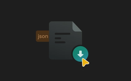 Export JSON Transcript