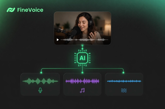 FineVoice AI Audio Extractor