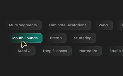 Remove Mouth Sounds