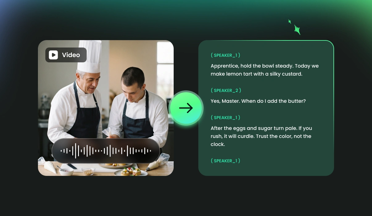 FineVoice AI Video to Text Converter